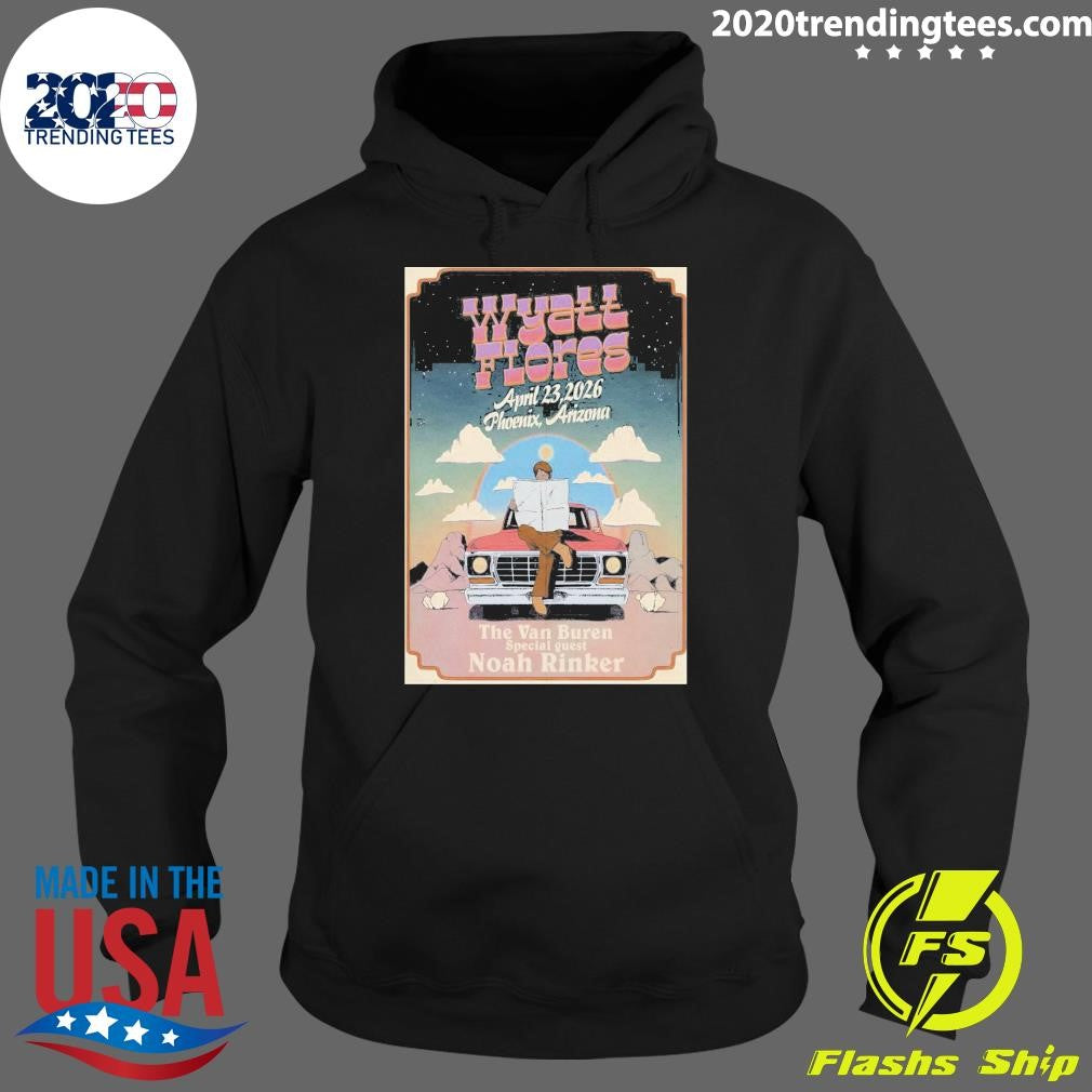 Wyatt Flores April 23 2026, Phoenix Arizona The Van Buren Special guest Noah Rinker Shirt