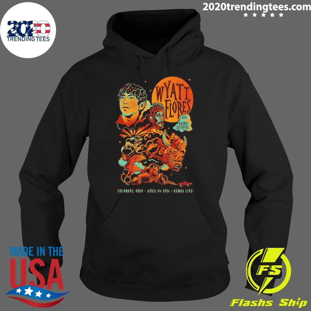 Wyatt Flores April 4 2026 In Columbus OH Poster Shirt