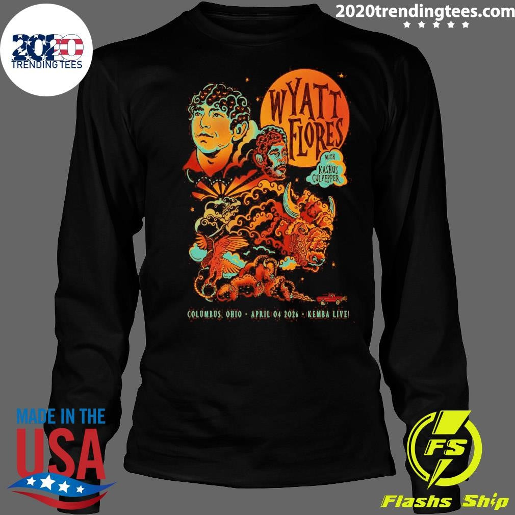 Wyatt Flores April 4 2026 In Columbus OH Poster Shirt