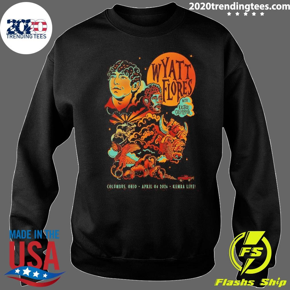 Wyatt Flores April 4 2026 In Columbus OH Poster Shirt