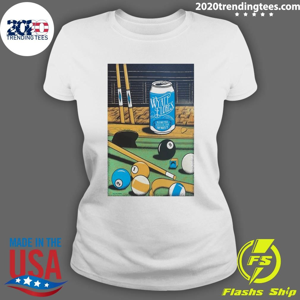 Wyatt Flores At Billy Bob’s Texas In Fort Worth, TX On March 26, 2026 Shirt