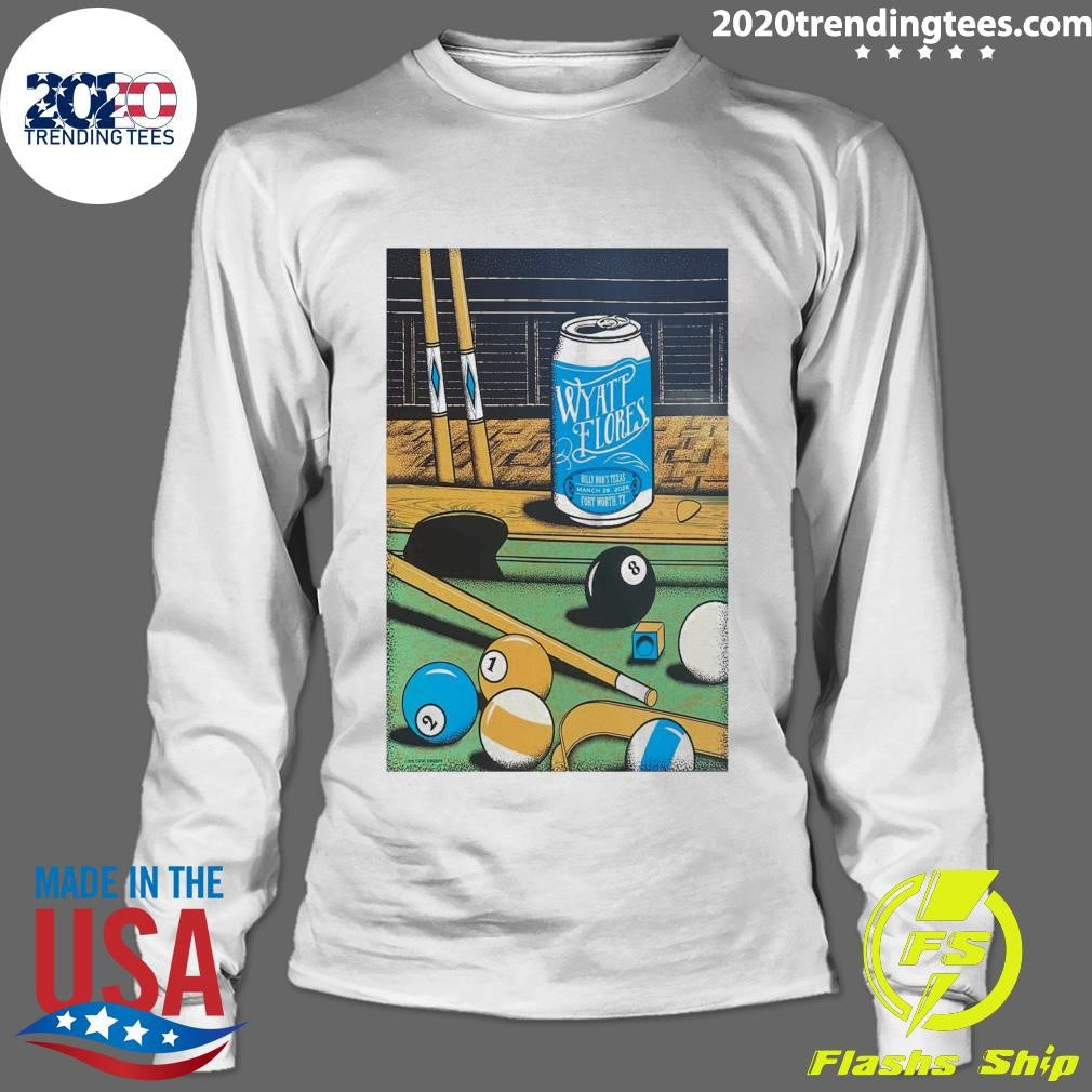 Wyatt Flores At Billy Bob’s Texas In Fort Worth, TX On March 26, 2026 Shirt