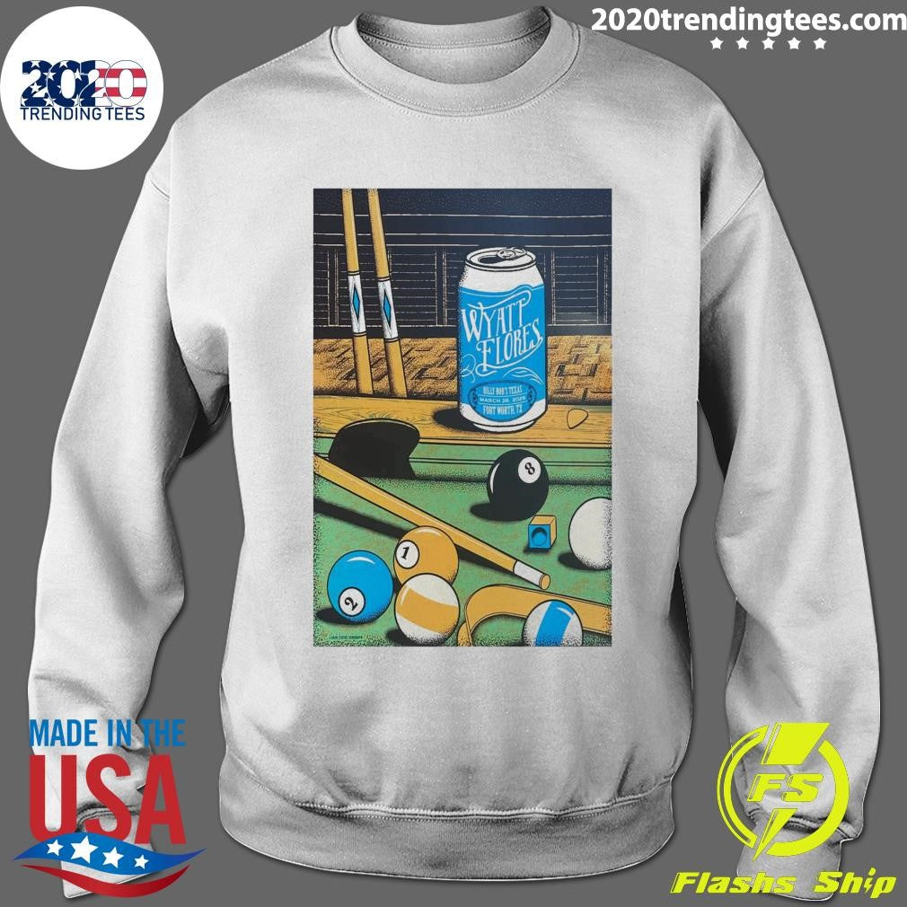 Wyatt Flores At Billy Bob’s Texas In Fort Worth, TX On March 26, 2026 Shirt
