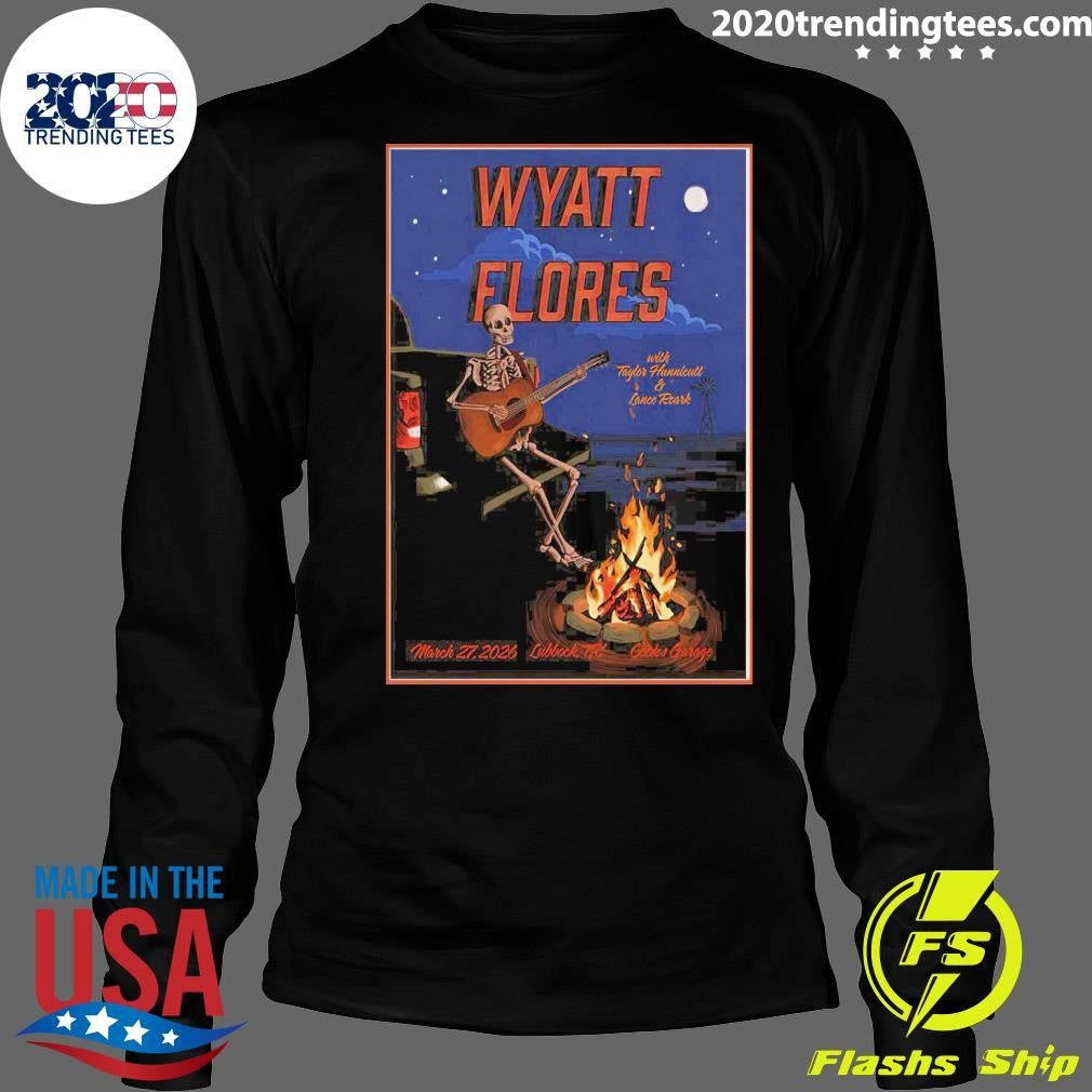 Wyatt Flores Cook’s Garage In Lubbock TX March 27 2026 Shirt