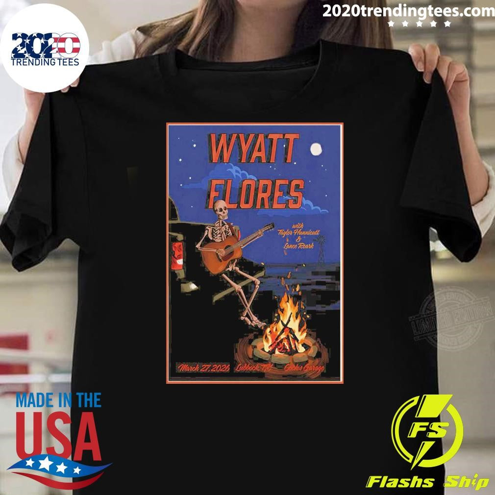 Wyatt Flores Cook’s Garage In Lubbock TX March 27 2026 Shirt