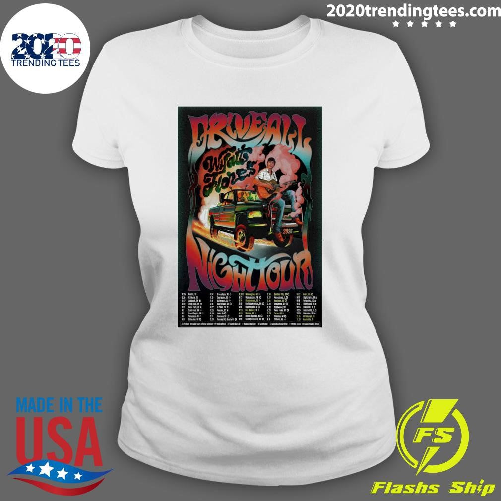 Wyatt Flores The Drive All Night Tour 2026 Shirt