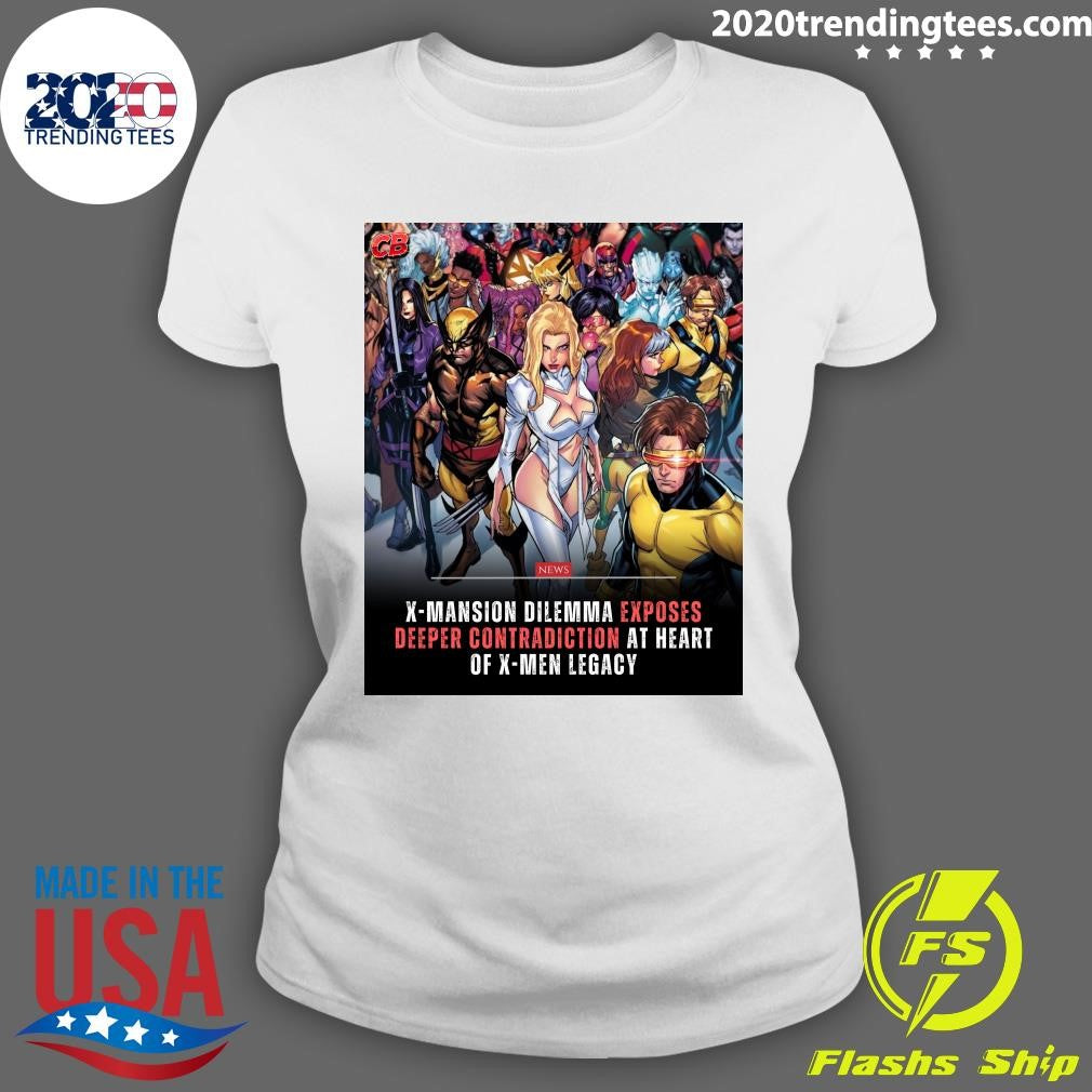 X-Mansion Dilemma Exposes Deeper Contradiction At Heart Of X-Men Legacy Shirt