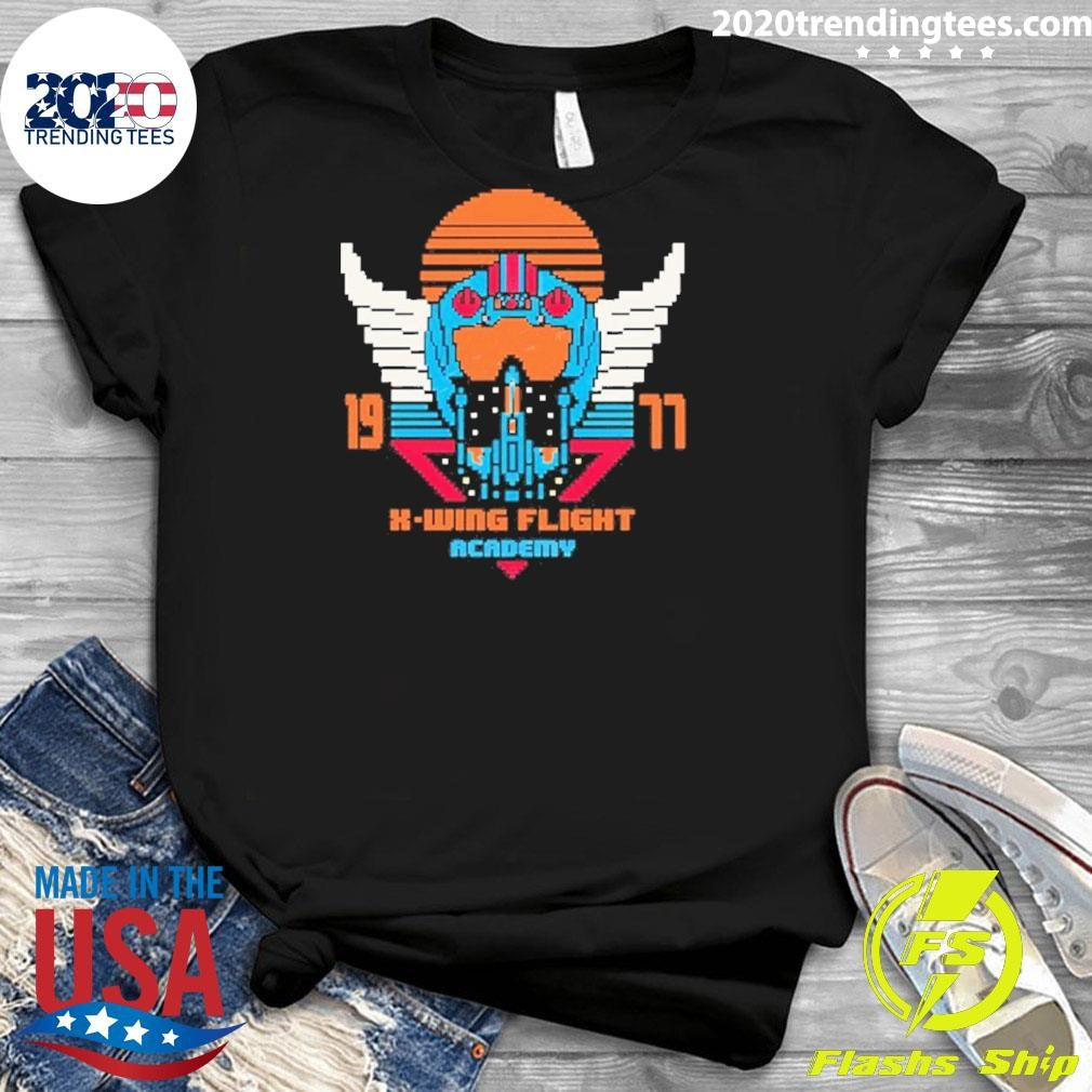 X-wing Flight Academy 1977 Rebel Pilot Pixel Shirt