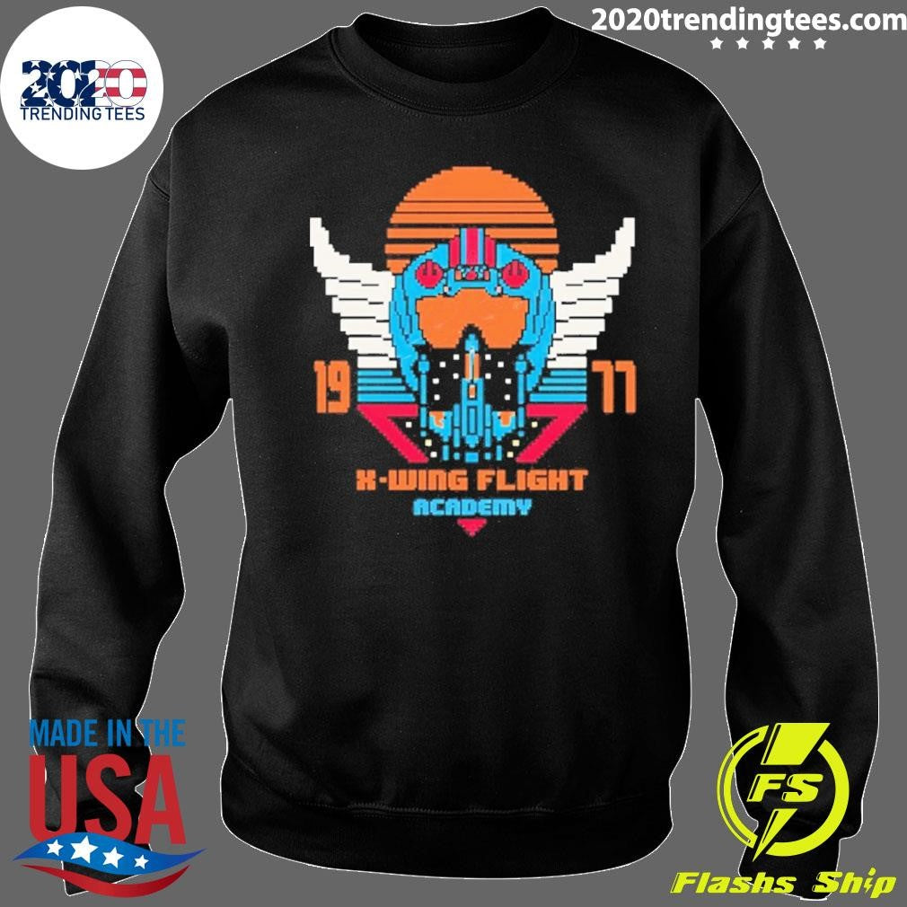 X-wing Flight Academy 1977 Rebel Pilot Pixel Shirt