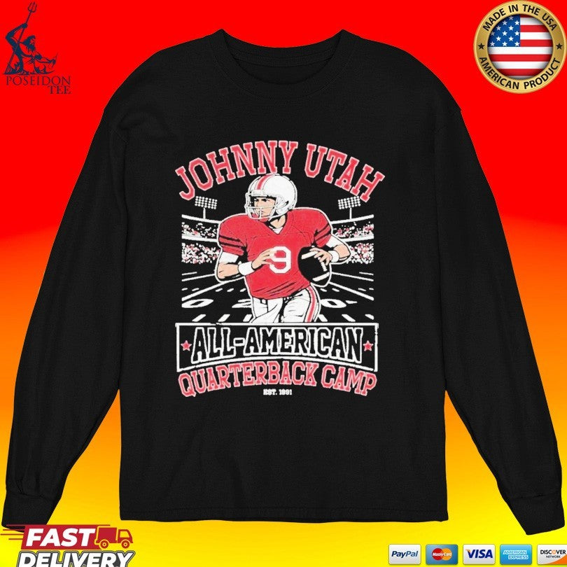 Johnny Utah All American Quarterback Camp T-shirt