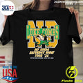 Luke Combs South Bend Indiana 2026 Tour Merch At Notre Dame Stadium April 18 2026 Notre Dame Fighting Irish Big Logo Navy Shirt