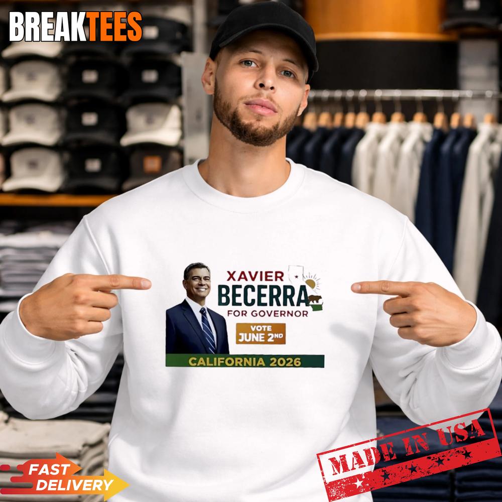 Xavier Becerra for Governor California 2026 Vote June 2nd T-Shirt