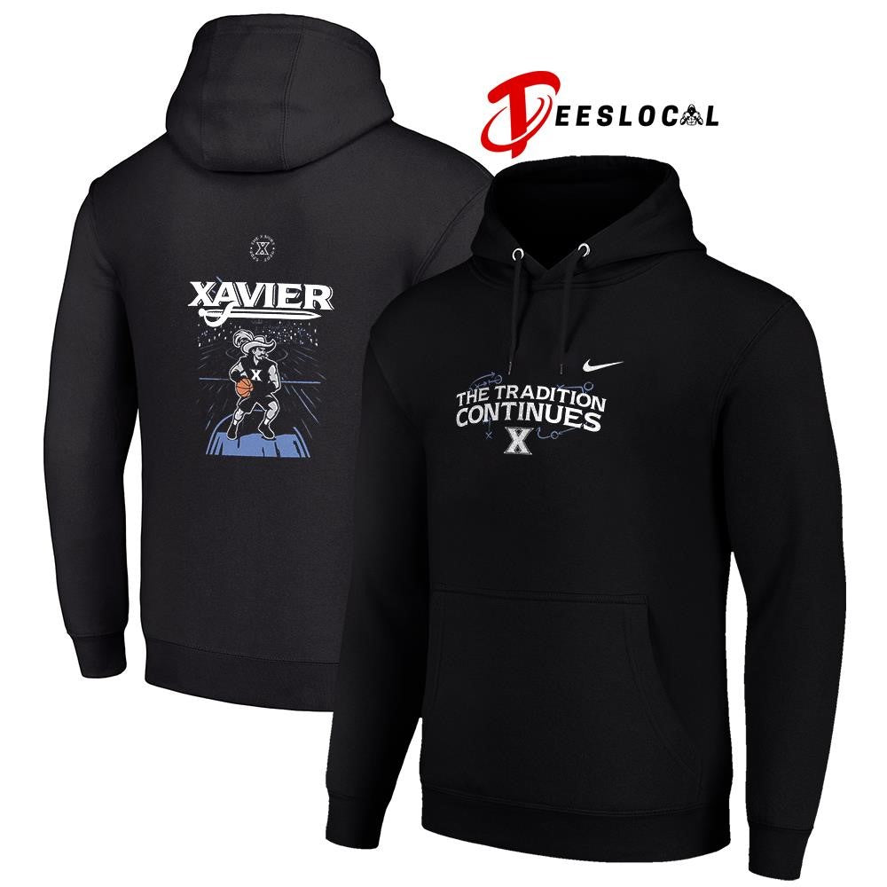 Xavier Musketeers the tradition continues mascot graphic shirt