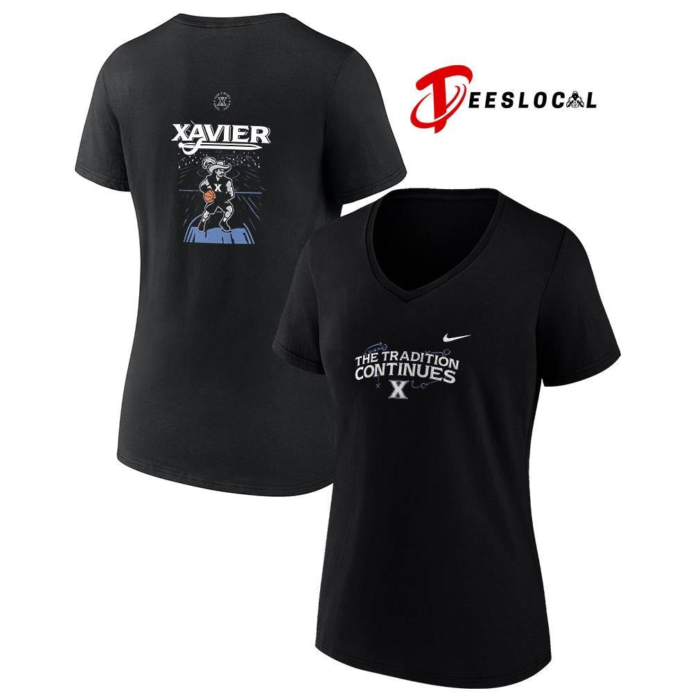 Xavier Musketeers the tradition continues mascot graphic shirt