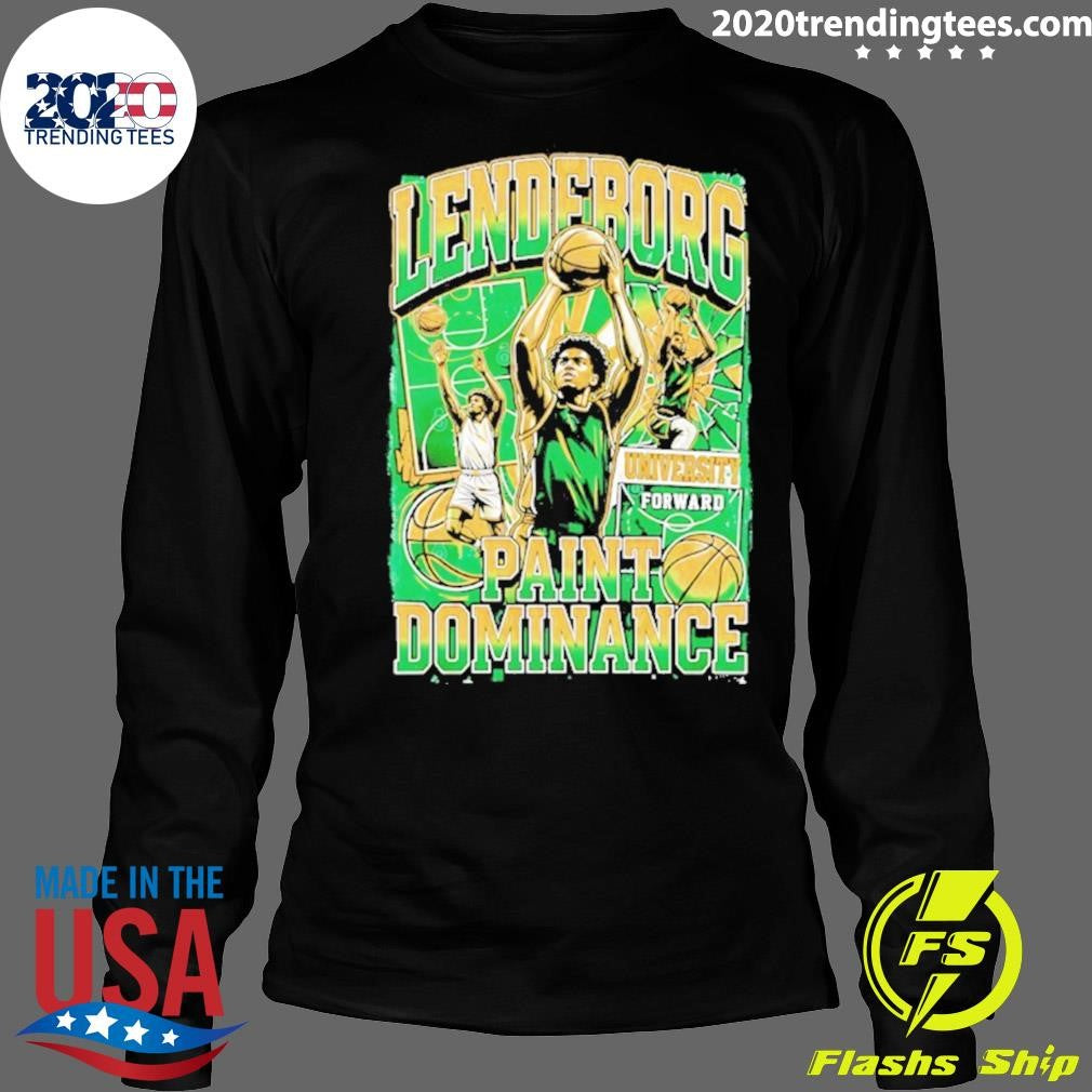 Yaxel Lendeborg Big Ten Player Of The Year 2026 Paint Dominance Shirt