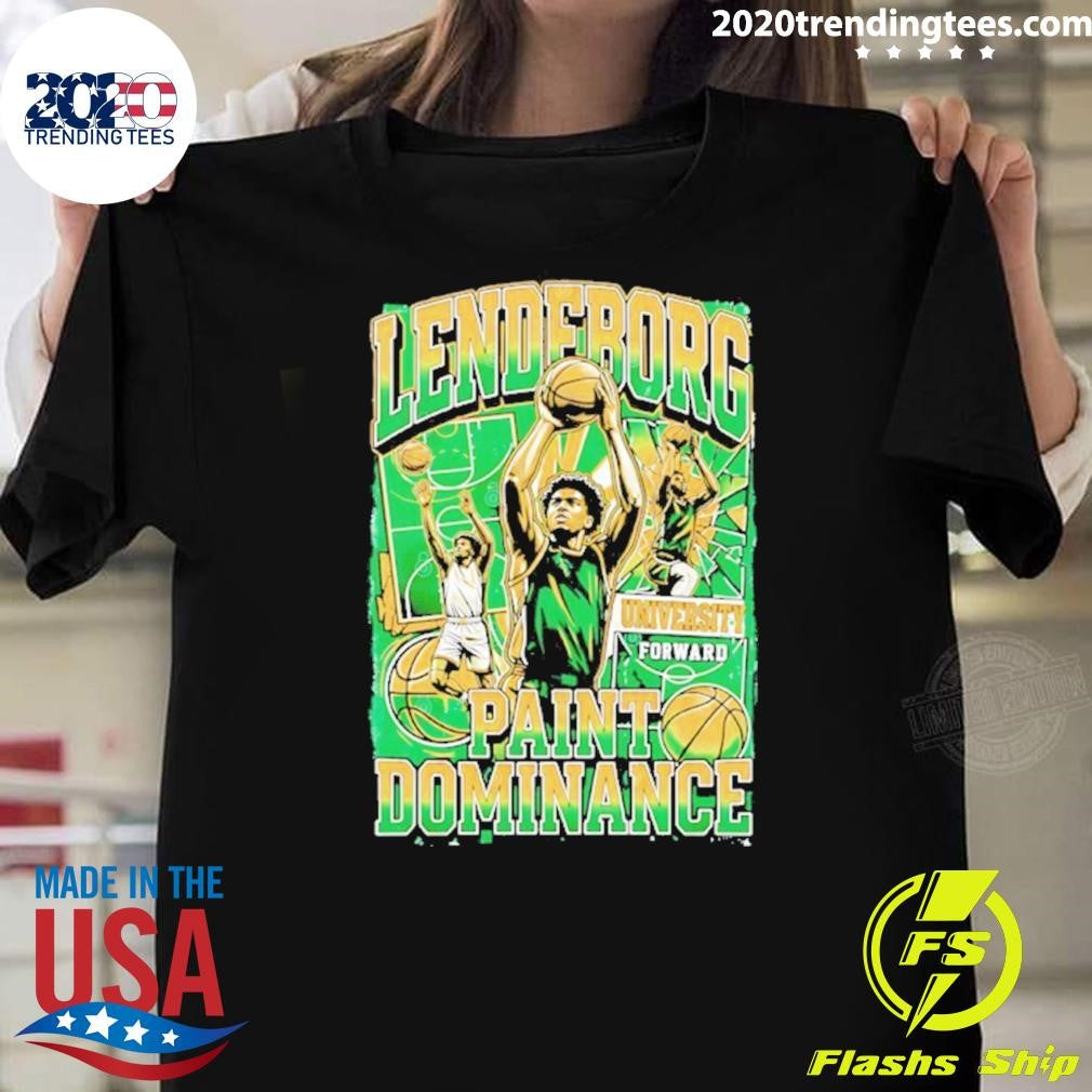 Yaxel Lendeborg Big Ten Player Of The Year 2026 Paint Dominance Shirt