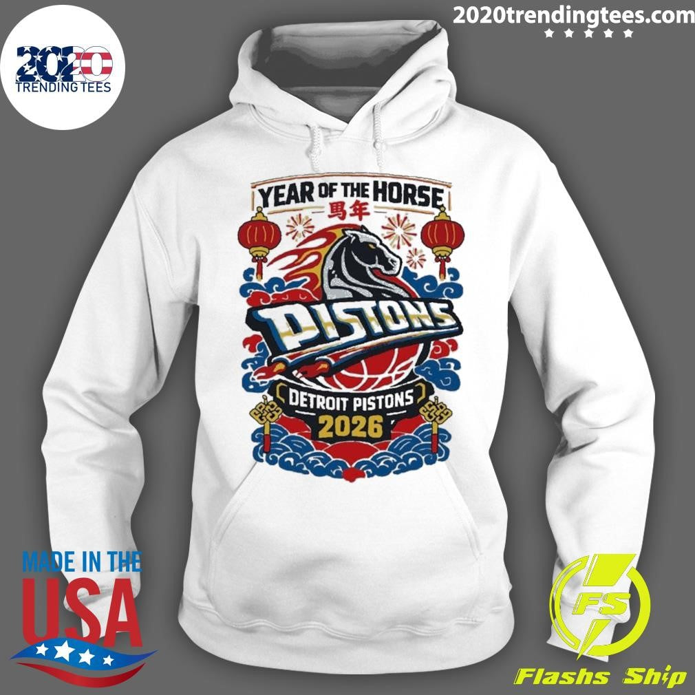 Year of the horse Pistons Detroit Pistons 2026 Shirt