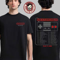 Yellowcard The Up Up Down Down Tour 2026 North America Merch Retro Game Art Dates Back T-Shirt