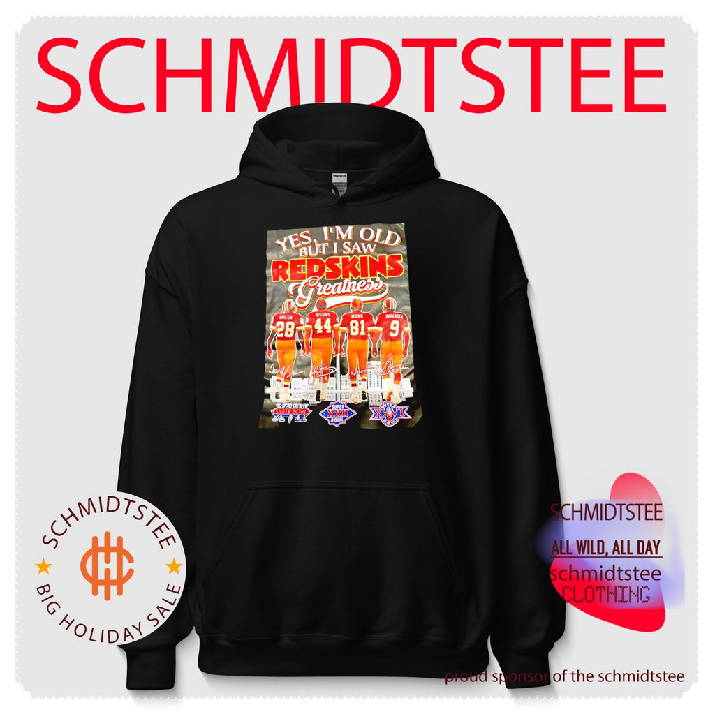 Yes I’m old but I saw Washington Redskins greatness skyline shirt