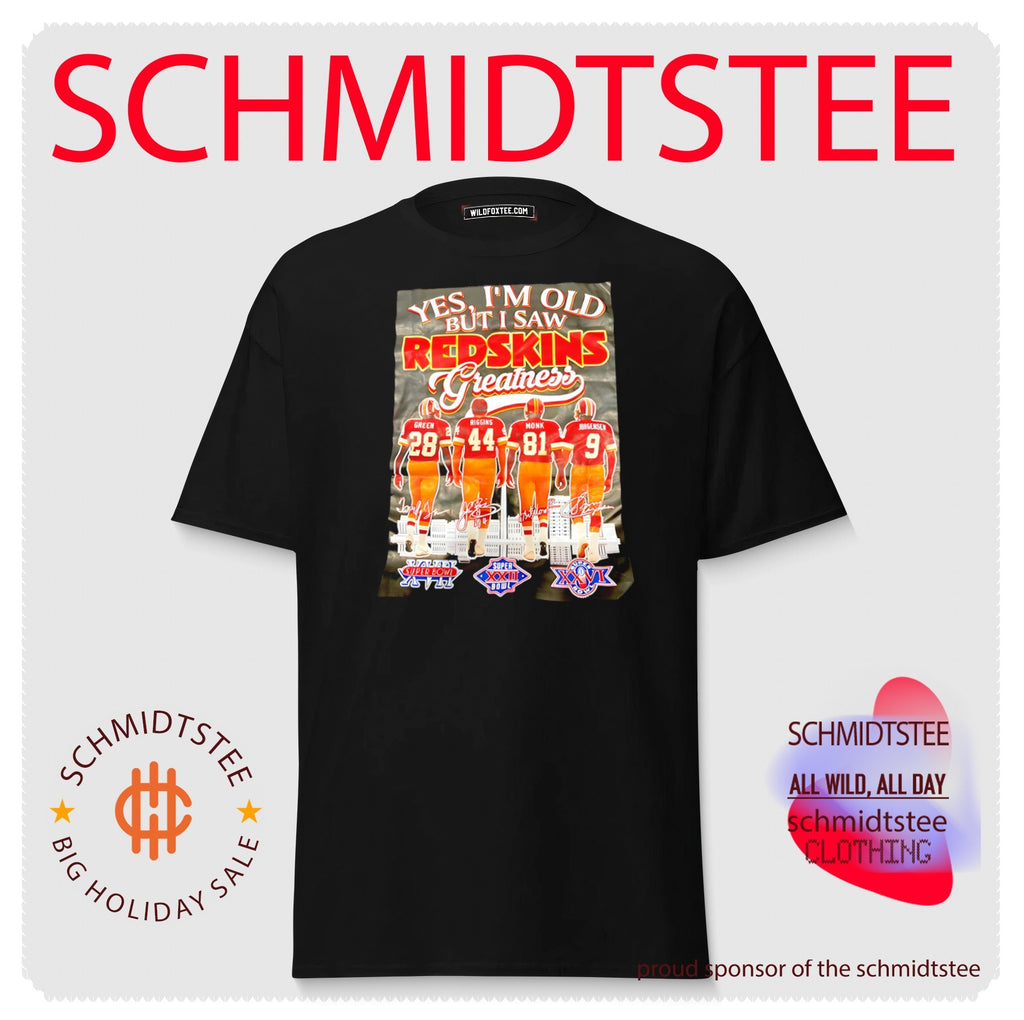 Yes I’m old but I saw Washington Redskins greatness skyline shirt