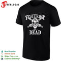 Yesterday is dead Oklahoma Sooners baseball skull shirt