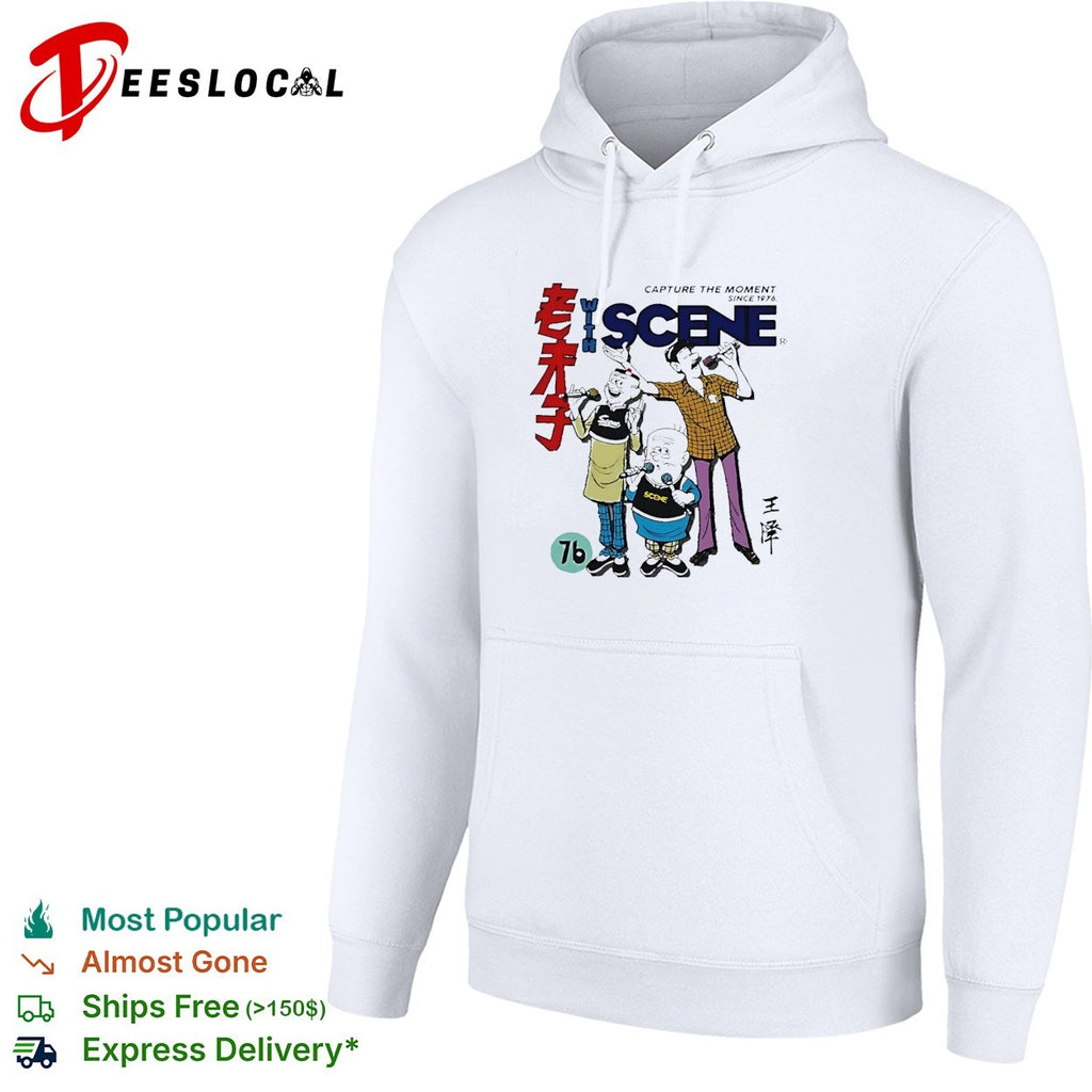 Yin Scene capture the moment since 1976 Japanese manga characters shirt