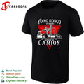 Yo no ronco yo sueno que soy un camion truck driver funny shirt