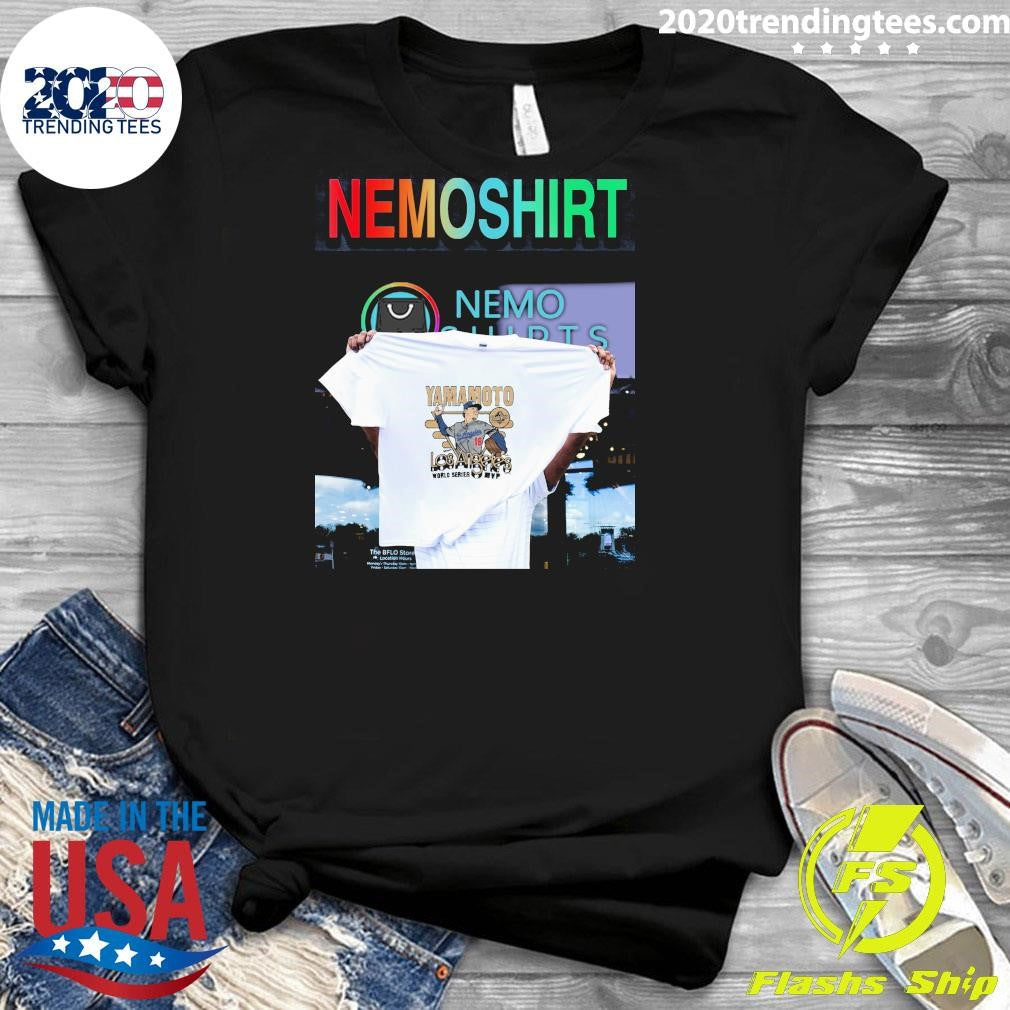 Yoshinobu Yamamoto Los Angeles Dodgers World Series Mvp Graphic Shirt
