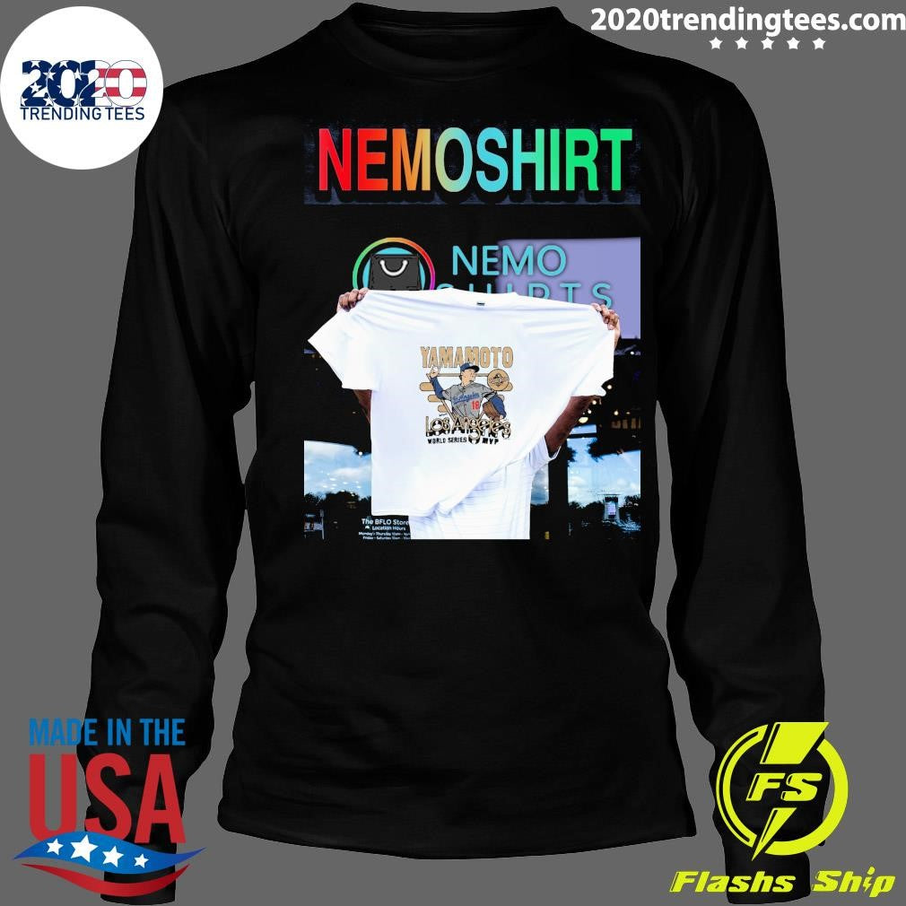 Yoshinobu Yamamoto Los Angeles Dodgers World Series Mvp Graphic Shirt