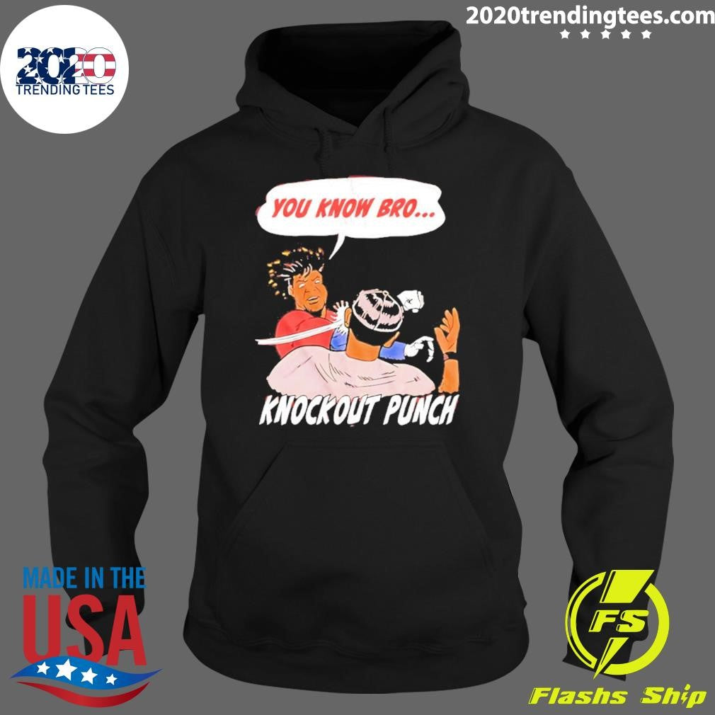 You Know Bro Knockout Punch Comic Shirt