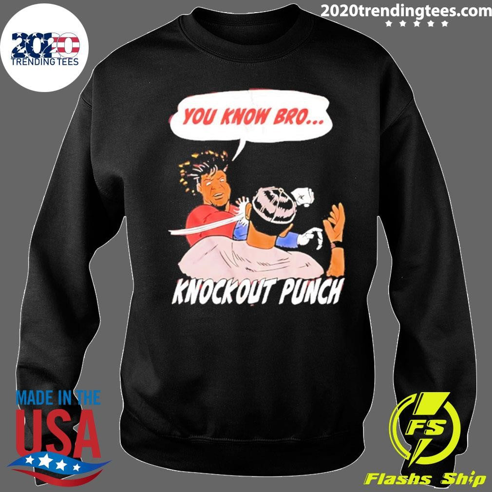You Know Bro Knockout Punch Comic Shirt