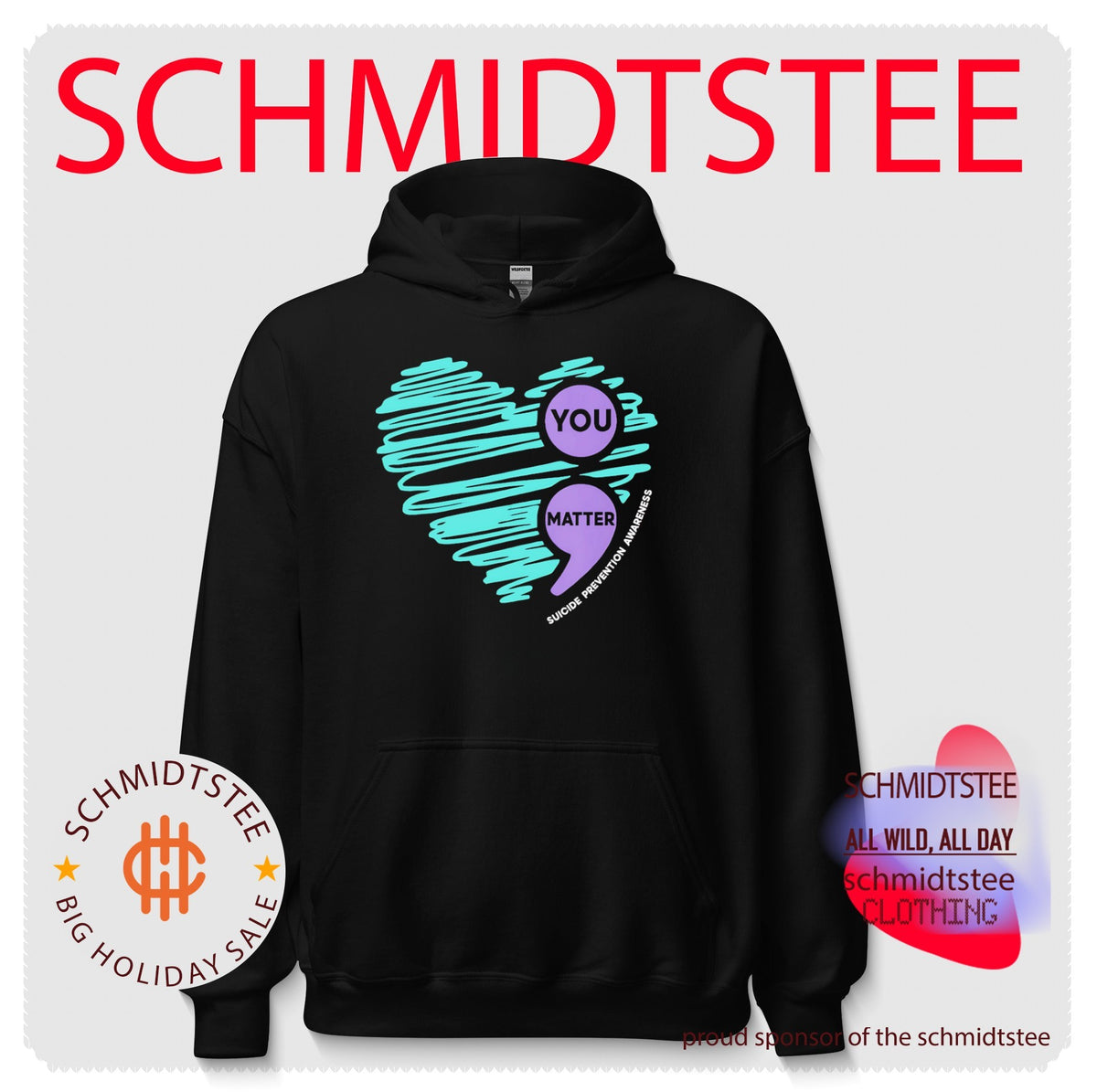 You Matter Semicolon Suicide Prevention Awareness shirt