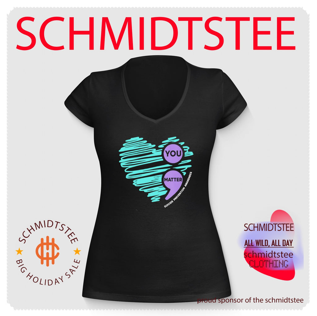 You Matter Semicolon Suicide Prevention Awareness shirt