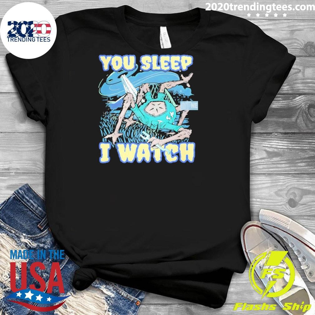 You Sleep I Watch Project Hail Mary Rocky Sci Fi Shirt
