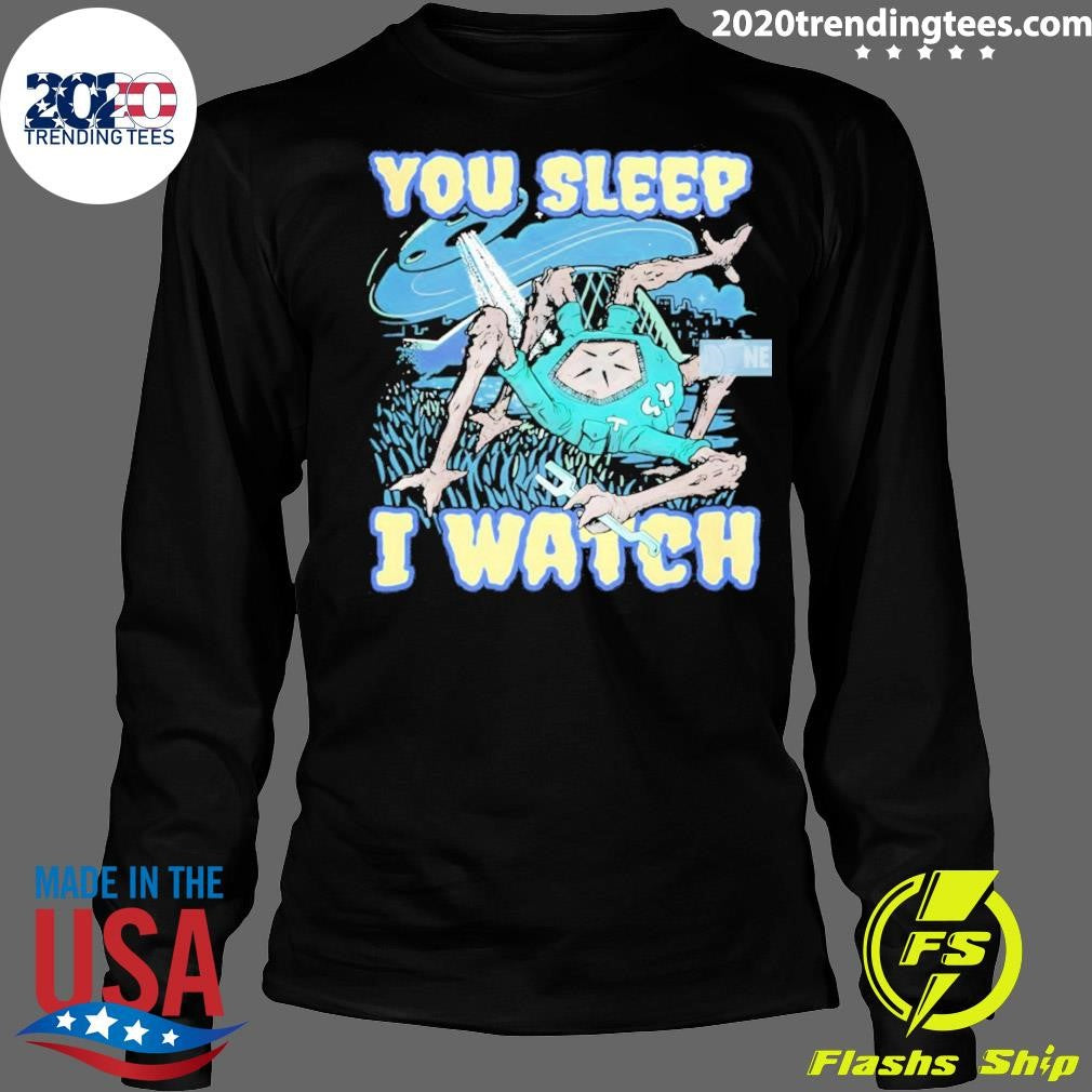 You Sleep I Watch Project Hail Mary Rocky Sci Fi Shirt