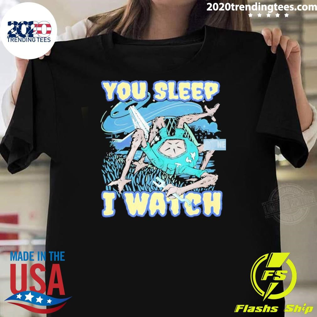 You Sleep I Watch Project Hail Mary Rocky Sci Fi Shirt