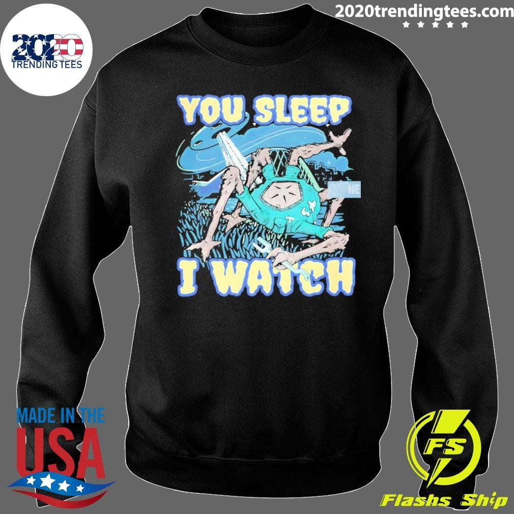 You Sleep I Watch Project Hail Mary Rocky Sci Fi Shirt