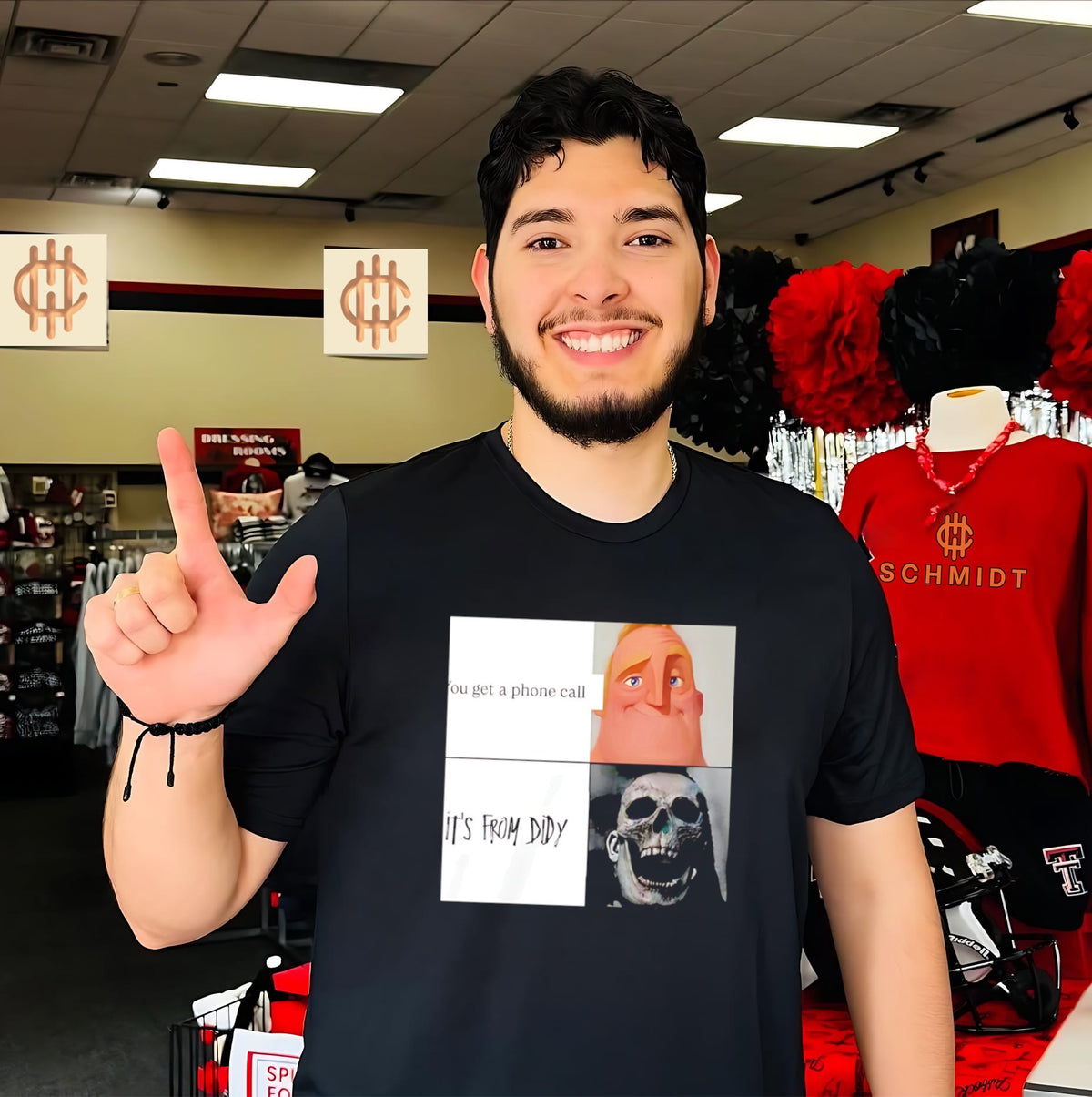 You get a phone call it’s from Didy meme shirt