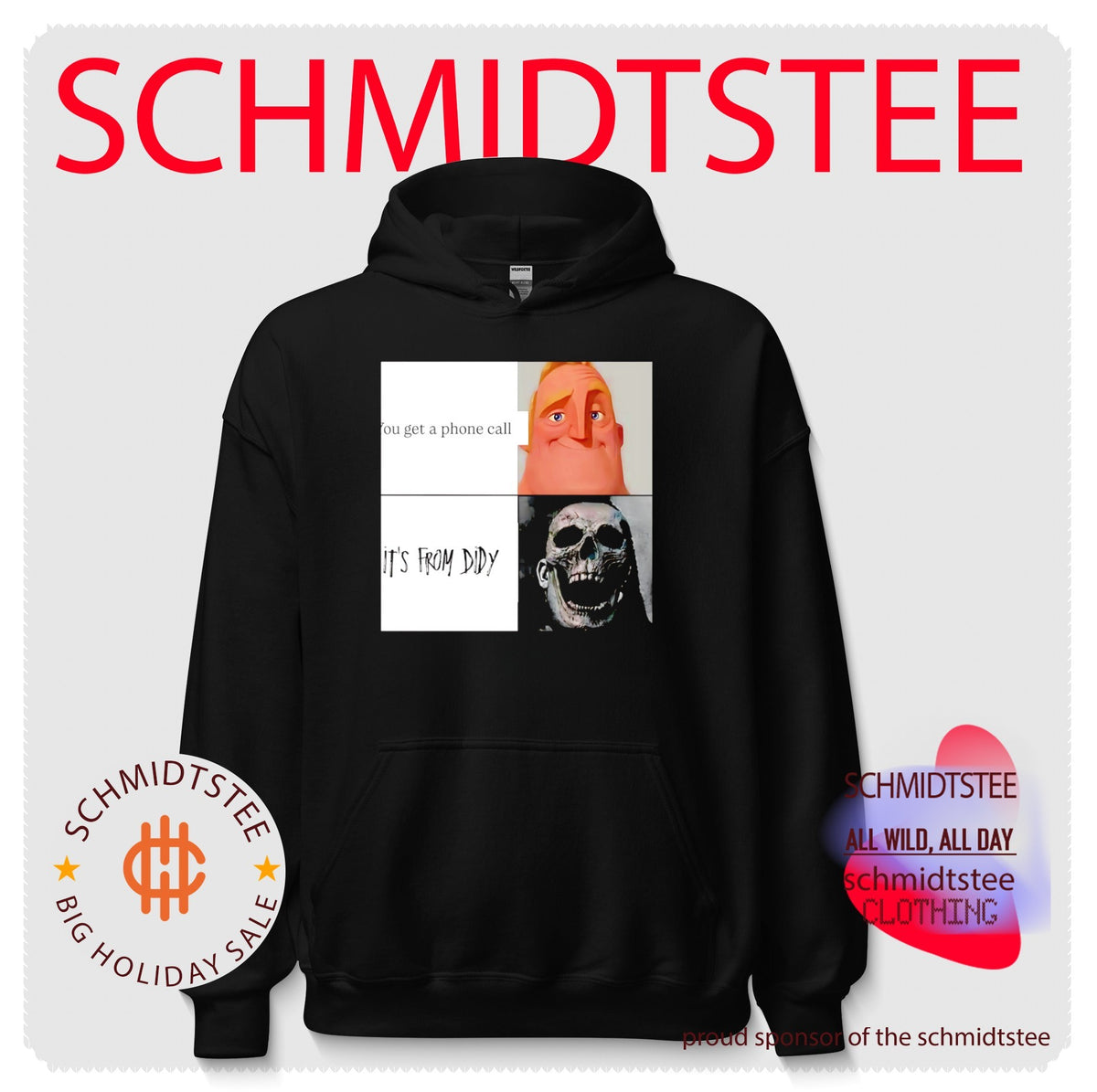 You get a phone call it’s from didy shirt