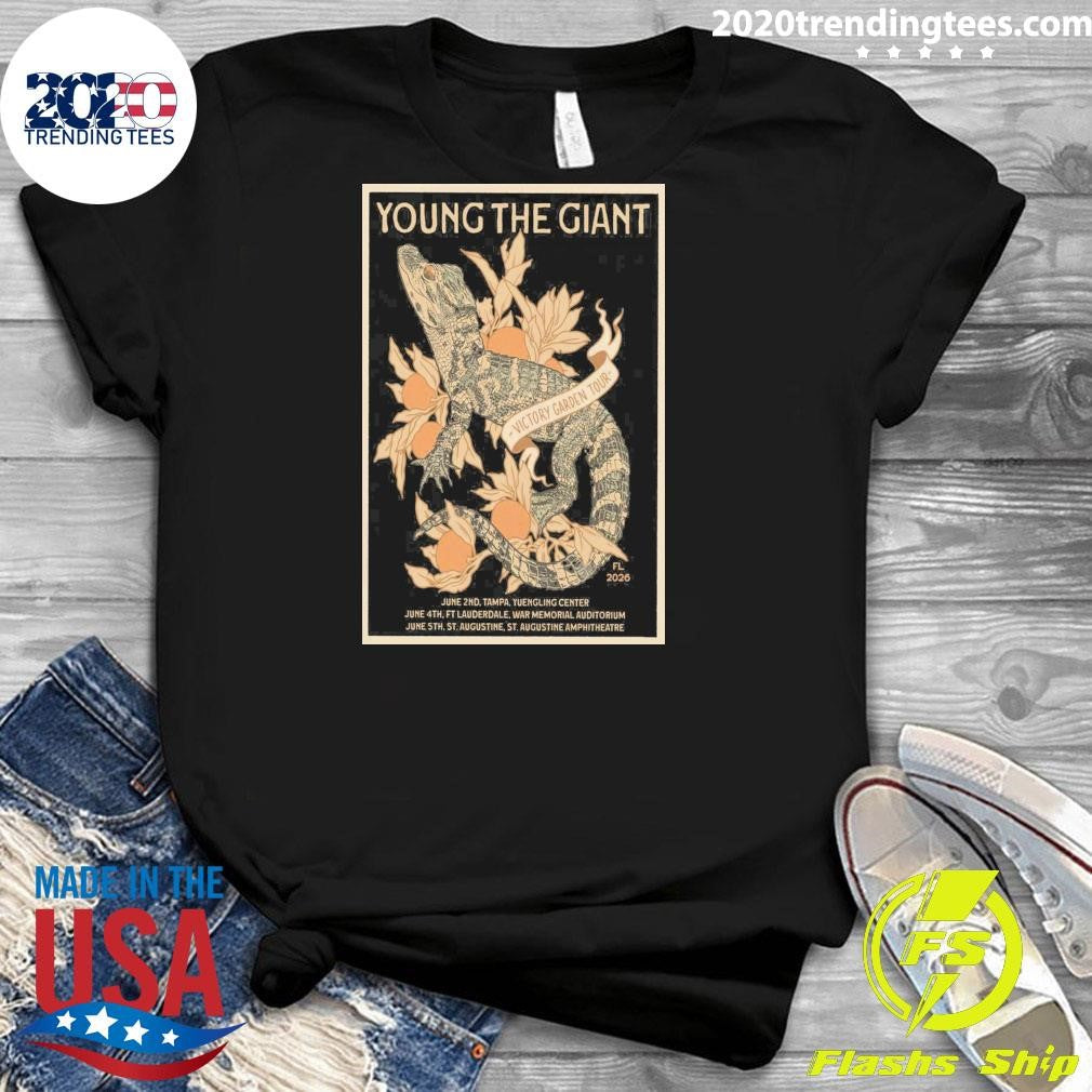 Young The Giant Victory Garden Tour 2026 Shirt