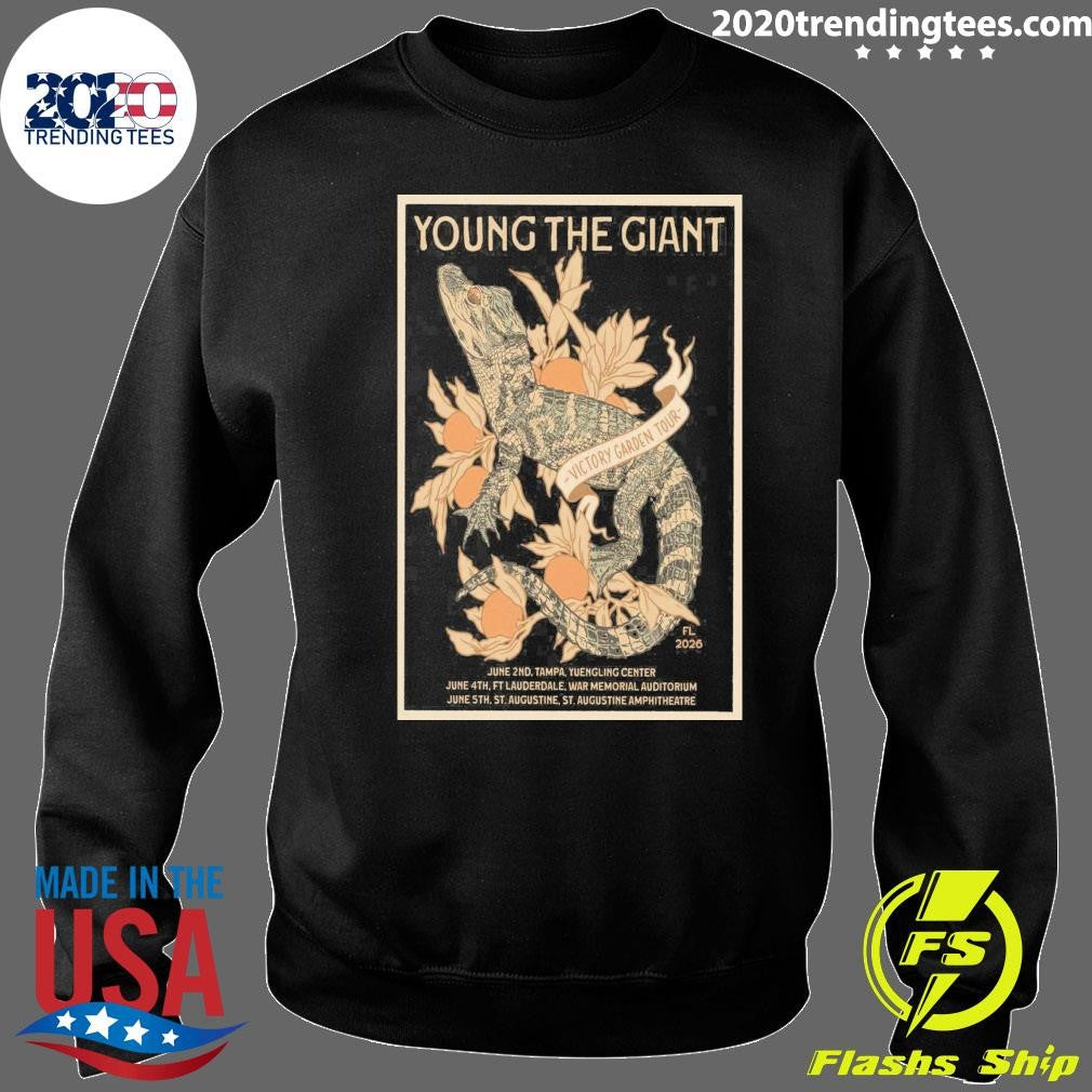 Young The Giant Victory Garden Tour 2026 Shirt