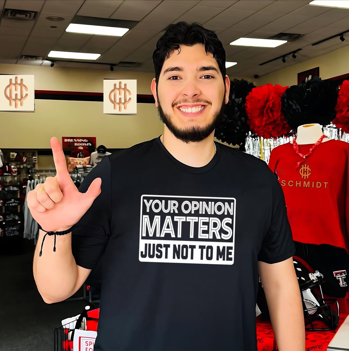 Your opinion matters just not to me shirt
