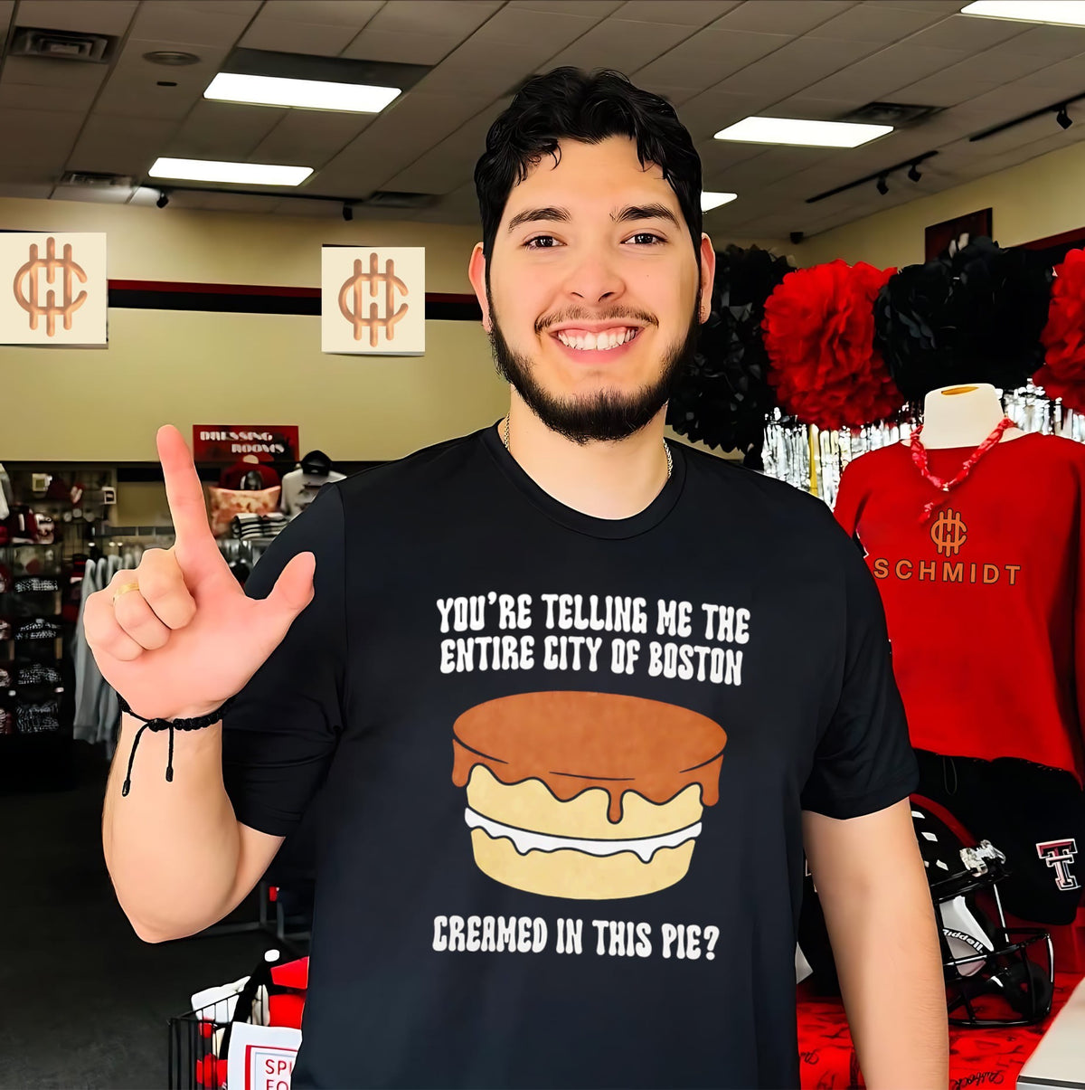 You’re Telling Me The Entire City Of Boston Creamed In This Pie Shirt