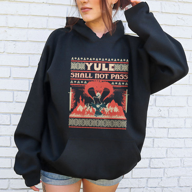 Yule Shall Not Pass Christmas T Shirt