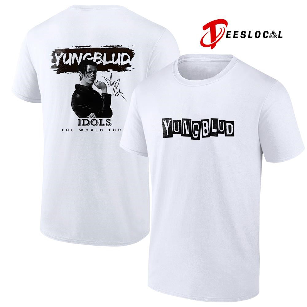 Yungblud IDOLS the world tour signature graphic shirt