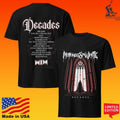 Motionless In White Tracklist Tour Dates T-shirt