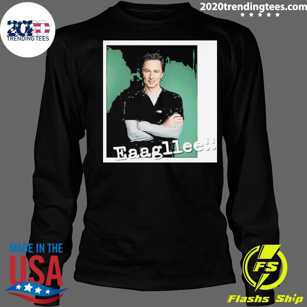 Zach Braff Eaagllee Shirt