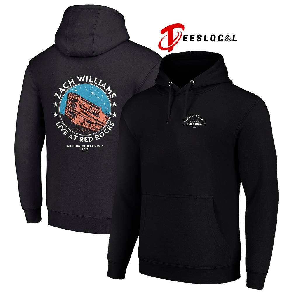Zach Williams live at Red Rocks graphic shirt