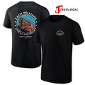 Zach Williams live at Red Rocks logo graphic shirt