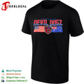 Zebulon Devil Dogz American and Australian Flag shirt
